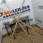 LOTE 095 - 20 VARAS DE BAMBU. (NO ESTADO) ATENÇÃO! FAZER A VISITAÇÃO ANTES DE ARREMATAR, NÃO SABEMOS SE FUNCIONA, LEILÃO NÃO TEM GARANTIA E NEM DEVOLUÇÃO, SUJEITO A POSSÍVEIS AVARIAS VISÍVEIS/OCULTAS E/OU AUSÊNCIA DE COMPONENTES.