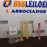 LOTE 001 - 04 BROCAS PARA FIBROCIMENTO. (NO ESTADO) ATENÇÃO! FAZER A VISITAÇÃO ANTES DE ARREMATAR, NÃO SABEMOS SE FUNCIONA, LEILÃO NÃO TEM GARANTIA E NEM DEVOLUÇÃO, SUJEITO A POSSÍVEIS AVARIAS VISÍVEIS/OCULTAS E/OU AUSÊNCIA DE COMPONENTES.