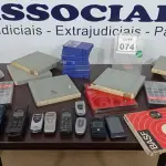 LOTE 074 - 01 LOTE COM DIVERSAS FITAS DE ROLO. (NO ESTADO) ATENÇÃO! FAZER A VISITAÇÃO ANTES DE ARREMATAR, NÃO SABEMOS SE FUNCIONA, LEILÃO NÃO TEM GARANTIA E NEM DEVOLUÇÃO, SUJEITO A POSSÍVEIS AVARIAS VISÍVEIS/OCULTAS E/OU AUSÊNCIA DE COMPONENTES.