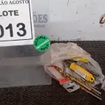 LOTE 013 - 01 LOTE COM VÁRIAS BROCAS TAMANHOS DIVERSOS PARA PAREDE E FERRO. (NO ESTADO) ATENÇÃO! FAZER A VISITAÇÃO ANTES DE ARREMATAR, NÃO SABEMOS SE FUNCIONA, LEILÃO NÃO TEM GARANTIA E NEM DEVOLUÇÃO, SUJEITO A POSSÍVEIS AVARIAS VISÍVEIS/OCULTAS E/OU AUSÊNCIA DE COMPONENTES.
