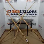 LOTE 124 - 20 VARAS DE BAMBU. (NO ESTADO) ATENÇÃO! FAZER A VISITAÇÃO ANTES DE ARREMATAR, NÃO SABEMOS SE FUNCIONA. LEILÃO NÃO TEM GARANTIA E NEM DEVOLUÇÃO, SUJEITO A POSSÍVEIS AVARIAS VISÍVEIS/OCULTAS E/OU AUSÊNCIA DE COMPONENTES.