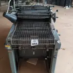 LOTE 455 - 01 MÁQUINA IMPRESSORA DUPLICADORA MARCA MULTILITH. (NO ESTADO) ATENÇÃO! FAZER A VISITAÇÃO ANTES DE ARREMATAR, NÃO SABEMOS SE FUNCIONA, LEILÃO NÃO TEM GARANTIA E NEM DEVOLUÇÃO, SUJEITO A POSSÍVEIS AVARIAS VISÍVEIS/OCULTAS E/OU AUSÊNCIA DE COMPONENTES.