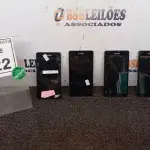 LOTE 022 - 04 SMARTPHONES MARCA POSITIVO. (NO ESTADO) ATENÇÃO! FAZER A VISITAÇÃO ANTES DE ARREMATAR, NÃO SABEMOS SE FUNCIONA, LEILÃO NÃO TEM GARANTIA E NEM DEVOLUÇÃO, SUJEITO A POSSÍVEIS AVARIAS VISÍVEIS/OCULTAS E/OU AUSÊNCIA DE COMPONENTES.