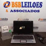 LOTE 044 - 01 NOTEBOOK COM FONTE MARCA HP CAIXA. (NO ESTADO) ATENÇÃO! FAZER A VISITAÇÃO ANTES DE ARREMATAR, NÃO SABEMOS SE FUNCIONA, LEILÃO NÃO TEM GARANTIA E NEM DEVOLUÇÃO, SUJEITO A POSSÍVEIS AVARIAS VISÍVEIS/OCULTAS E/OU AUSÊNCIA DE COMPONENTES.