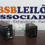 LOTE 024 - 02 NOBREAKS APC. (NO ESTADO) ATENÇÃO! FAZER A VISITAÇÃO ANTES DE ARREMATAR, NÃO SABEMOS SE FUNCIONA, LEILÃO NÃO TEM GARANTIA E NEM DEVOLUÇÃO, SUJEITO A POSSÍVEIS AVARIAS VISÍVEIS/OCULTAS E/OU AUSÊNCIA DE COMPONENTES.