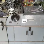 LOTE 455 - 01 MÁQUINA IMPRESSORA DUPLICADORA MARCA MULTILITH. (NO ESTADO) ATENÇÃO! FAZER A VISITAÇÃO ANTES DE ARREMATAR, NÃO SABEMOS SE FUNCIONA, LEILÃO NÃO TEM GARANTIA E NEM DEVOLUÇÃO, SUJEITO A POSSÍVEIS AVARIAS VISÍVEIS/OCULTAS E/OU AUSÊNCIA DE COMPONENTES.