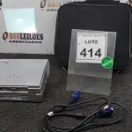 LOTE 414 - 01 PROJETOR LG COM CASE E CABOS. (NO ESTADO) ATENÇÃO! FAZER A VISITAÇÃO ANTES DE ARREMATAR, NÃO SABEMOS SE FUNCIONA, LEILÃO NÃO TEM GARANTIA E NEM DEVOLUÇÃO, SUJEITO A POSSÍVEIS AVARIAS VISÍVEIS/OCULTAS E/OU AUSÊNCIA DE COMPONENTES.