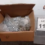 LOTE 111 - 01 LOTE COM GRANDE QUANTIDADE DE PARAFUSOS E PORCAS. (NO ESTADO) ATENÇÃO! FAZER A VISITAÇÃO ANTES DE ARREMATAR, NÃO SABEMOS SE FUNCIONA, LEILÃO NÃO TEM GARANTIA E NEM DEVOLUÇÃO, SUJEITO A POSSÍVEIS AVARIAS VISÍVEIS/OCULTAS E/OU AUSÊNCIA DE COMPONENTES.