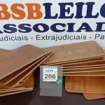 LOTE 286 - 20 PEÇAS DE MADEIRA. (NO ESTADO) ATENÇÃO! FAZER A VISITAÇÃO ANTES DE ARREMATAR, NÃO SABEMOS SE FUNCIONA. LEILÃO NÃO TEM GARANTIA E NEM DEVOLUÇÃO, SUJEITO A POSSÍVEIS AVARIAS VISÍVEIS/OCULTAS E/OU AUSÊNCIA DE COMPONENTES.