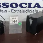 LOTE 144 - 02 NOBREAKS. (NO ESTADO) ATENÇÃO! FAZER A VISITAÇÃO ANTES DE ARREMATAR, NÃO SABEMOS SE FUNCIONA. LEILÃO NÃO TEM GARANTIA E NEM DEVOLUÇÃO, SUJEITO A POSSÍVEIS AVARIAS VISÍVEIS/OCULTAS E/OU AUSÊNCIA DE COMPONENTES.