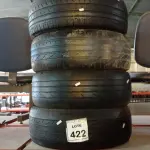 LOTE 422 - 04 PNEUS USADOS 205/55 ARO 16. (NO ESTADO) ATENÇÃO! FAZER A VISITAÇÃO ANTES DE ARREMATAR, NÃO SABEMOS SE FUNCIONA. LEILÃO NÃO TEM GARANTIA E NEM DEVOLUÇÃO, SUJEITO A POSSÍVEIS AVARIAS VISÍVEIS/OCULTAS E/OU AUSÊNCIA DE COMPONENTES.