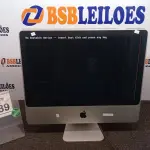 LOTE 389 - 01 IMAC  APPLE. (NO ESTADO) ATENÇÃO! FAZER A VISITAÇÃO ANTES DE ARREMATAR, NÃO SABEMOS SE FUNCIONA, LEILÃO NÃO TEM GARANTIA E NEM DEVOLUÇÃO, SUJEITO A POSSÍVEIS AVARIAS VISÍVEIS/OCULTAS E/OU AUSÊNCIA DE COMPONENTES.