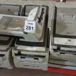 LOTE 281 - 07 SCANNERS MARCA FUJITSU. (NO ESTADO) ATENÇÃO! FAZER A VISITAÇÃO ANTES DE ARREMATAR, NÃO SABEMOS SE FUNCIONA. LEILÃO NÃO TEM GARANTIA E NEM DEVOLUÇÃO, SUJEITO A POSSÍVEIS AVARIAS VISÍVEIS/OCULTAS E/OU AUSÊNCIA DE COMPONENTES.
