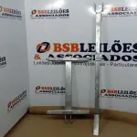LOTE 353 - 02 ESTRUTURAS DE METAL GALVANIZADA COM BRAÇO DE FIXAÇÃO. (NO ESTADO) ATENÇÃO! FAZER A VISITAÇÃO ANTES DE ARREMATAR, NÃO SABEMOS SE FUNCIONA. LEILÃO NÃO TEM GARANTIA E NEM DEVOLUÇÃO, SUJEITO A POSSÍVEIS AVARIAS VISÍVEIS/OCULTAS E/OU AUSÊNCIA DE COMPONENTES.