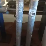 LOTE 369 - 04 TUBOS DE FERRO COM BASE. (NO ESTADO) ATENÇÃO! FAZER A VISITAÇÃO ANTES DE ARREMATAR, NÃO SABEMOS SE FUNCIONA. LEILÃO NÃO TEM GARANTIA E NEM DEVOLUÇÃO, SUJEITO A POSSÍVEIS AVARIAS VISÍVEIS/OCULTAS E/OU AUSÊNCIA DE COMPONENTES.