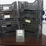LOTE 400 - 10 CESTAS ORGANIZADORAS. (NO ESTADO) ATENÇÃO! FAZER A VISITAÇÃO ANTES DE ARREMATAR, NÃO SABEMOS SE FUNCIONA. LEILÃO NÃO TEM GARANTIA E NEM DEVOLUÇÃO, SUJEITO A POSSÍVEIS AVARIAS VISÍVEIS/OCULTAS E/OU AUSÊNCIA DE COMPONENTES.