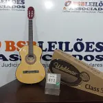LOTE 412 - 01 VIOLÃO MARCA WALDMAN. (NO ESTADO) ATENÇÃO! FAZER A VISITAÇÃO ANTES DE ARREMATAR, NÃO SABEMOS SE FUNCIONA. LEILÃO NÃO TEM GARANTIA E NEM DEVOLUÇÃO, SUJEITO A POSSÍVEIS AVARIAS VISÍVEIS/OCULTAS E/OU AUSÊNCIA DE COMPONENTES.