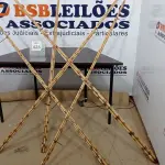 LOTE 425 - 20 VARAS DE BAMBU. (NO ESTADO) ATENÇÃO! FAZER A VISITAÇÃO ANTES DE ARREMATAR, NÃO SABEMOS SE FUNCIONA. LEILÃO NÃO TEM GARANTIA E NEM DEVOLUÇÃO, SUJEITO A POSSÍVEIS AVARIAS VISÍVEIS/OCULTAS E/OU AUSÊNCIA DE COMPONENTES.