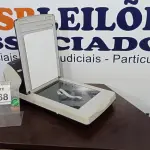 LOTE 268 - 01 SCANNER MODELO FI-7280 MARCA FUJITSU. (NO ESTADO) ATENÇÃO! FAZER A VISITAÇÃO ANTES DE ARREMATAR, NÃO SABEMOS SE FUNCIONA. LEILÃO NÃO TEM GARANTIA E NEM DEVOLUÇÃO, SUJEITO A POSSÍVEIS AVARIAS VISÍVEIS/OCULTAS E/OU AUSÊNCIA DE COMPONENTES.