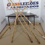LOTE 382 - 20 VARAS DE BAMBU. (NO ESTADO) ATENÇÃO! FAZER A VISITAÇÃO ANTES DE ARREMATAR, NÃO SABEMOS SE FUNCIONA. LEILÃO NÃO TEM GARANTIA E NEM DEVOLUÇÃO, SUJEITO A POSSÍVEIS AVARIAS VISÍVEIS/OCULTAS E/OU AUSÊNCIA DE COMPONENTES.