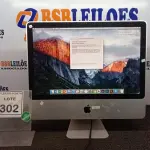 LOTE 302 - 01 IMAC  APPLE. (NO ESTADO) ATENÇÃO! FAZER A VISITAÇÃO ANTES DE ARREMATAR, NÃO SABEMOS SE FUNCIONA, LEILÃO NÃO TEM GARANTIA E NEM DEVOLUÇÃO, SUJEITO A POSSÍVEIS AVARIAS VISÍVEIS/OCULTAS E/OU AUSÊNCIA DE COMPONENTES.