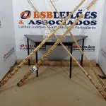 LOTE 165 - 20 VARAS DE BAMBU. (NO ESTADO) ATENÇÃO! FAZER A VISITAÇÃO ANTES DE ARREMATAR, NÃO SABEMOS SE FUNCIONA. LEILÃO NÃO TEM GARANTIA E NEM DEVOLUÇÃO, SUJEITO A POSSÍVEIS AVARIAS VISÍVEIS/OCULTAS E/OU AUSÊNCIA DE COMPONENTES.