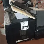 LOTE 234 - 03 IMPRESSORAS DE MARCAS E MODELOS DIVERSOS. (NO ESTADO) ATENÇÃO! FAZER A VISITAÇÃO ANTES DE ARREMATAR, NÃO SABEMOS SE FUNCIONA. LEILÃO NÃO TEM GARANTIA E NEM DEVOLUÇÃO, SUJEITO A POSSÍVEIS AVARIAS VISÍVEIS/OCULTAS E/OU AUSÊNCIA DE COMPONENTES.