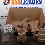 LOTE 160 - 01 LOTE COM CONEXÕES HIDRÁULICAS MEDIDAS DIVERSAS. (NO ESTADO) ATENÇÃO! FAZER A VISITAÇÃO ANTES DE ARREMATAR, NÃO SABEMOS SE FUNCIONA, LEILÃO NÃO TEM GARANTIA E NEM DEVOLUÇÃO, SUJEITO A POSSÍVEIS AVARIAS VISÍVEIS/OCULTAS E/OU AUSÊNCIA DE COMPONENTES.
