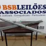 LOTE 133 - 01 LOTE COM VÁRIAS HASTES ANCORA. (NO ESTADO) ATENÇÃO! FAZER A VISITAÇÃO ANTES DE ARREMATAR, NÃO SABEMOS SE FUNCIONA. LEILÃO NÃO TEM GARANTIA E NEM DEVOLUÇÃO, SUJEITO A POSSÍVEIS AVARIAS VISÍVEIS/OCULTAS E/OU AUSÊNCIA DE COMPONENTES.