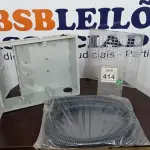 LOTE 414 - 01 CAIXA PLÁSTICA PARA UNIDADE DE MEDIÇÃO DE ÁGUA. (NO ESTADO) ATENÇÃO! FAZER A VISITAÇÃO ANTES DE ARREMATAR, NÃO SABEMOS SE FUNCIONA, LEILÃO NÃO TEM GARANTIA E NEM DEVOLUÇÃO, SUJEITO A POSSÍVEIS AVARIAS VISÍVEIS/OCULTAS E/OU AUSÊNCIA DE COMPONENTES.
