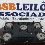 LOTE 335 - 01 COOKTOP 05 BOCAS MARCA FISCHER. (NO ESTADO) ATENÇÃO! FAZER A VISITAÇÃO ANTES DE ARREMATAR, NÃO SABEMOS SE FUNCIONA. LEILÃO NÃO TEM GARANTIA E NEM DEVOLUÇÃO, SUJEITO A POSSÍVEIS AVARIAS VISÍVEIS/OCULTAS E/OU AUSÊNCIA DE COMPONENTES.