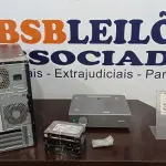 LOTE 324 - 01 SERVIDOR HP DR ML30 G9, 04 HDS, 01 PROJETOR SONY E 02 PROCESSADORES PARA PC. (NO ESTADO) ATENÇÃO! FAZER A VISITAÇÃO ANTES DE ARREMATAR, NÃO SABEMOS SE FUNCIONA. LEILÃO NÃO TEM GARANTIA E NEM DEVOLUÇÃO, SUJEITO A POSSÍVEIS AVARIAS VISÍVEIS/OCULTAS E/OU AUSÊNCIA DE COMPONENTES.