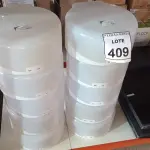 LOTE 409 - 10 DISPENSES DE PAPEL. (NO ESTADO) ATENÇÃO! FAZER A VISITAÇÃO ANTES DE ARREMATAR, NÃO SABEMOS SE FUNCIONA. LEILÃO NÃO TEM GARANTIA E NEM DEVOLUÇÃO, SUJEITO A POSSÍVEIS AVARIAS VISÍVEIS/OCULTAS E/OU AUSÊNCIA DE COMPONENTES.