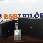 LOTE 171 - 01 NOBREAK E 01 SERVIDOR. (NO ESTADO) ATENÇÃO! FAZER A VISITAÇÃO ANTES DE ARREMATAR, NÃO SABEMOS SE FUNCIONA. LEILÃO NÃO TEM GARANTIA E NEM DEVOLUÇÃO, SUJEITO A POSSÍVEIS AVARIAS VISÍVEIS/OCULTAS E/OU AUSÊNCIA DE COMPONENTES.