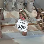 LOTE 339 - 01 CHAVE SECCIONADORAS DE MEDIA TENSÃO. (NO ESTADO) ATENÇÃO! FAZER A VISITAÇÃO ANTES DE ARREMATAR, NÃO SABEMOS SE FUNCIONA. LEILÃO NÃO TEM GARANTIA E NEM DEVOLUÇÃO, SUJEITO A POSSÍVEIS AVARIAS VISÍVEIS/OCULTAS E/OU AUSÊNCIA DE COMPONENTES.
