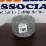 LOTE 350 - 01 ROLO DE ARAME FARPADO 500M. (NO ESTADO) ATENÇÃO! FAZER A VISITAÇÃO ANTES DE ARREMATAR, NÃO SABEMOS SE FUNCIONA. LEILÃO NÃO TEM GARANTIA E NEM DEVOLUÇÃO, SUJEITO A POSSÍVEIS AVARIAS VISÍVEIS/OCULTAS E/OU AUSÊNCIA DE COMPONENTES.