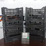 LOTE 237 - 10 CESTAS ORGANIZADORAS. (NO ESTADO) ATENÇÃO! FAZER A VISITAÇÃO ANTES DE ARREMATAR, NÃO SABEMOS SE FUNCIONA. LEILÃO NÃO TEM GARANTIA E NEM DEVOLUÇÃO, SUJEITO A POSSÍVEIS AVARIAS VISÍVEIS/OCULTAS E/OU AUSÊNCIA DE COMPONENTES.