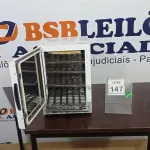 LOTE 147 - 01 ESTUFA PARA ESTERILIZAÇÃO E SECAGEM. (NO ESTADO) ATENÇÃO! FAZER A VISITAÇÃO ANTES DE ARREMATAR, NÃO SABEMOS SE FUNCIONA, LEILÃO NÃO TEM GARANTIA E NEM DEVOLUÇÃO, SUJEITO A POSSÍVEIS AVARIAS VISÍVEIS/OCULTAS E/OU AUSÊNCIA DE COMPONENTES.