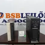 LOTE 171 - 01 NOBREAK E 01 SERVIDOR. (NO ESTADO) ATENÇÃO! FAZER A VISITAÇÃO ANTES DE ARREMATAR, NÃO SABEMOS SE FUNCIONA. LEILÃO NÃO TEM GARANTIA E NEM DEVOLUÇÃO, SUJEITO A POSSÍVEIS AVARIAS VISÍVEIS/OCULTAS E/OU AUSÊNCIA DE COMPONENTES.