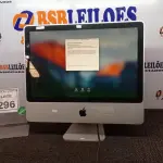 LOTE 296 - 01 IMAC  APPLE. (NO ESTADO) ATENÇÃO! FAZER A VISITAÇÃO ANTES DE ARREMATAR, NÃO SABEMOS SE FUNCIONA, LEILÃO NÃO TEM GARANTIA E NEM DEVOLUÇÃO, SUJEITO A POSSÍVEIS AVARIAS VISÍVEIS/OCULTAS E/OU AUSÊNCIA DE COMPONENTES.
