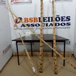 LOTE 186 - 20 VARAS DE BAMBU. (NO ESTADO) ATENÇÃO! FAZER A VISITAÇÃO ANTES DE ARREMATAR, NÃO SABEMOS SE FUNCIONA. LEILÃO NÃO TEM GARANTIA E NEM DEVOLUÇÃO, SUJEITO A POSSÍVEIS AVARIAS VISÍVEIS/OCULTAS E/OU AUSÊNCIA DE COMPONENTES.