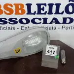 LOTE 417 - 01 LUMINÁRIA DE POSTE. (NO ESTADO) ATENÇÃO! FAZER A VISITAÇÃO ANTES DE ARREMATAR, NÃO SABEMOS SE FUNCIONA. LEILÃO NÃO TEM GARANTIA E NEM DEVOLUÇÃO, SUJEITO A POSSÍVEIS AVARIAS VISÍVEIS/OCULTAS E/OU AUSÊNCIA DE COMPONENTES.