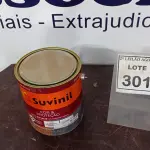LOTE 301 - 01 LATA DE TINTA ESMALTE PARA MADEIRA E METAIS SUVINIL VERMELHO 3,6L. (NO ESTADO) ATENÇÃO! FAZER A VISITAÇÃO ANTES DE ARREMATAR, NÃO SABEMOS SE FUNCIONA. LEILÃO NÃO TEM GARANTIA E NEM DEVOLUÇÃO, SUJEITO A POSSÍVEIS AVARIAS VISÍVEIS/OCULTAS E/OU AUSÊNCIA DE COMPONENTES.