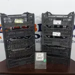 LOTE 347 - 10 CESTAS ORGANIZADORAS. (NO ESTADO) ATENÇÃO! FAZER A VISITAÇÃO ANTES DE ARREMATAR, NÃO SABEMOS SE FUNCIONA. LEILÃO NÃO TEM GARANTIA E NEM DEVOLUÇÃO, SUJEITO A POSSÍVEIS AVARIAS VISÍVEIS/OCULTAS E/OU AUSÊNCIA DE COMPONENTES.