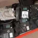 LOTE 270 - 01 LOTE COM GRANDE QUANTIDADE DE APARELHOS TELEFÔNICOS. (NO ESTADO) ATENÇÃO! FAZER A VISITAÇÃO ANTES DE ARREMATAR, NÃO SABEMOS SE FUNCIONA. LEILÃO NÃO TEM GARANTIA E NEM DEVOLUÇÃO, SUJEITO A POSSÍVEIS AVARIAS VISÍVEIS/OCULTAS E/OU AUSÊNCIA DE COMPONENTES.