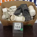 LOTE 153 - 01 LOTE COM GRANDE QUANTIDADE DE CONEXÕES HIDRÁULICAS MEDIDAS DIVERSAS. (NO ESTADO) ATENÇÃO! FAZER A VISITAÇÃO ANTES DE ARREMATAR, NÃO SABEMOS SE FUNCIONA, LEILÃO NÃO TEM GARANTIA E NEM DEVOLUÇÃO, SUJEITO A POSSÍVEIS AVARIAS VISÍVEIS/OCULTAS E/OU AUSÊNCIA DE COMPONENTES.