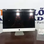 LOTE 211 - 01 IMAC  APPLE. (NO ESTADO) ATENÇÃO! FAZER A VISITAÇÃO ANTES DE ARREMATAR, NÃO SABEMOS SE FUNCIONA, LEILÃO NÃO TEM GARANTIA E NEM DEVOLUÇÃO, SUJEITO A POSSÍVEIS AVARIAS VISÍVEIS/OCULTAS E/OU AUSÊNCIA DE COMPONENTES.
