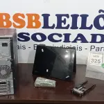 LOTE 325 - 01 SERVIDOR HP DR ML30 G9, 01 GAVETA SERVIDOR, 01 NOTEBBOK LENOVO, 15 MEMÓRIAS PARA PC. (NO ESTADO) ATENÇÃO! FAZER A VISITAÇÃO ANTES DE ARREMATAR, NÃO SABEMOS SE FUNCIONA. LEILÃO NÃO TEM GARANTIA E NEM DEVOLUÇÃO, SUJEITO A POSSÍVEIS AVARIAS VISÍVEIS/OCULTAS E/OU AUSÊNCIA DE COMPONENTES.