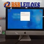 LOTE 204 - 01 IMAC  APPLE. (NO ESTADO) ATENÇÃO! FAZER A VISITAÇÃO ANTES DE ARREMATAR, NÃO SABEMOS SE FUNCIONA, LEILÃO NÃO TEM GARANTIA E NEM DEVOLUÇÃO, SUJEITO A POSSÍVEIS AVARIAS VISÍVEIS/OCULTAS E/OU AUSÊNCIA DE COMPONENTES.