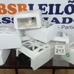 LOTE 212 - 07 DISPENSE DE PAPEL. (NO ESTADO) ATENÇÃO! FAZER A VISITAÇÃO ANTES DE ARREMATAR, NÃO SABEMOS SE FUNCIONA. LEILÃO NÃO TEM GARANTIA E NEM DEVOLUÇÃO, SUJEITO A POSSÍVEIS AVARIAS VISÍVEIS/OCULTAS E/OU AUSÊNCIA DE COMPONENTES.